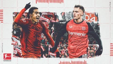 Harry Kane và Florian Wirtz - những cầu thủ tấn công xuất sắc nhất Bundesliga hiện tại với kỹ năng ghi bàn và kiến tạo siêu hạng.