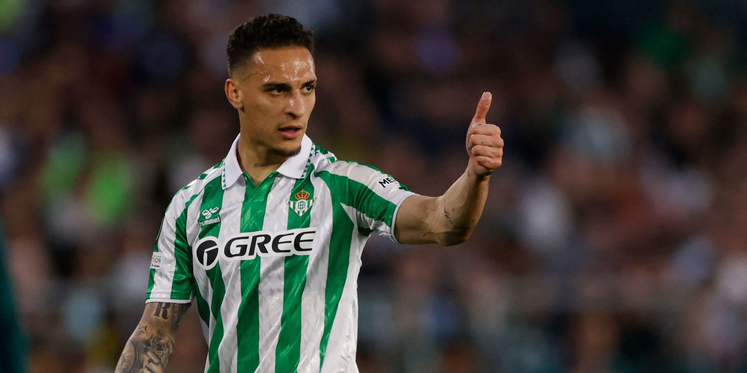 Antony thi đấu thăng hoa trong màu áo Real Betis mùa giải này