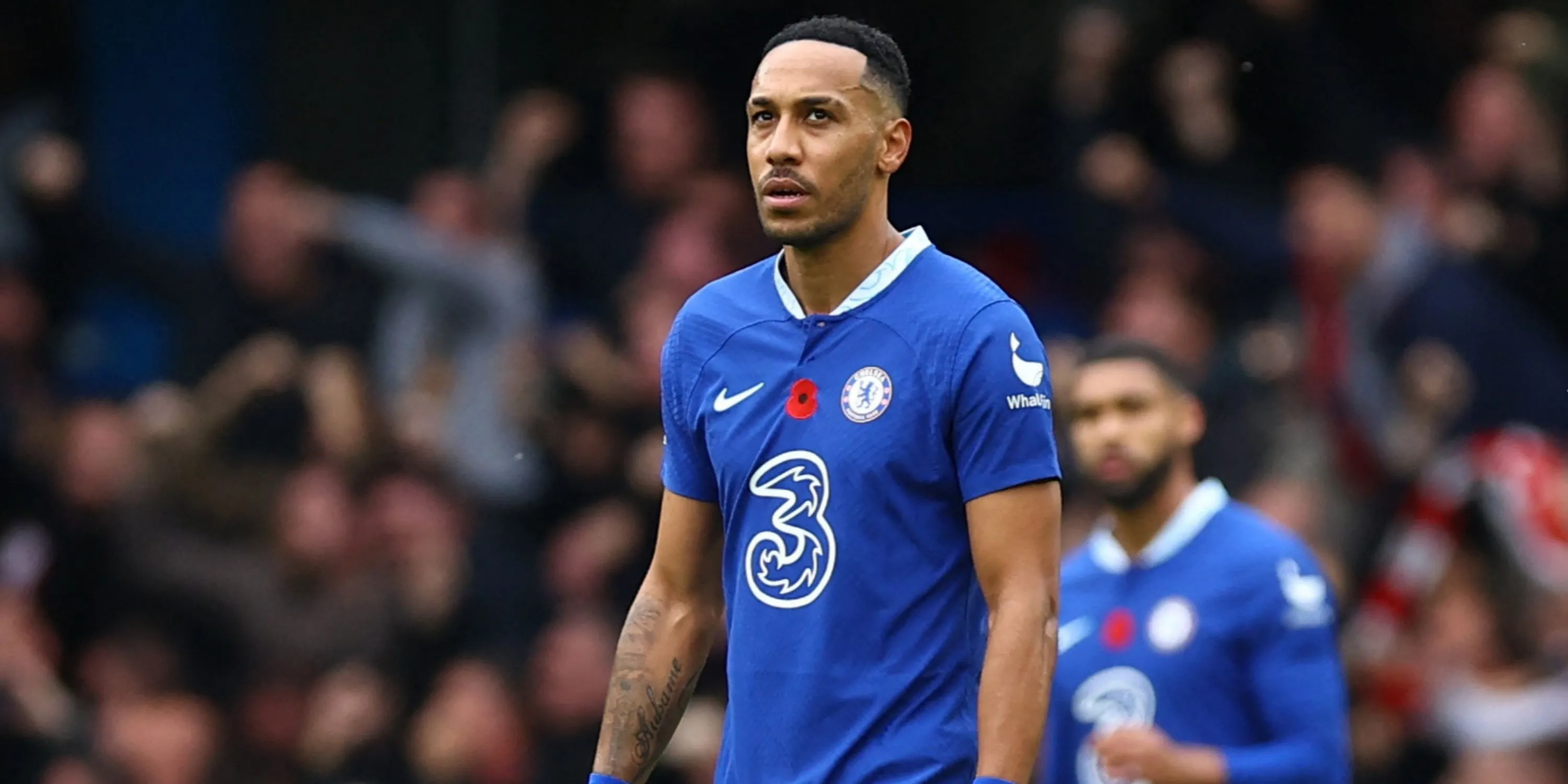 Aubameyang trong màu áo Chelsea tại Premier League