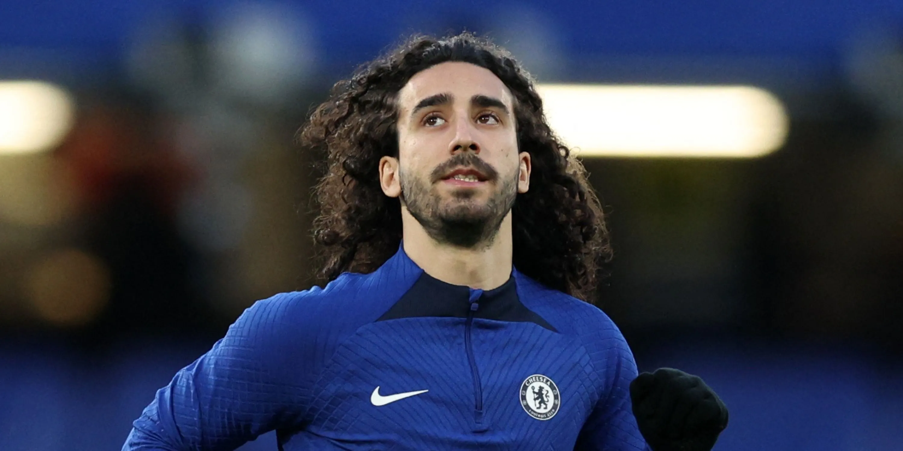 Hậu vệ Chelsea Marc Cucurella trong một trận đấu Premier League