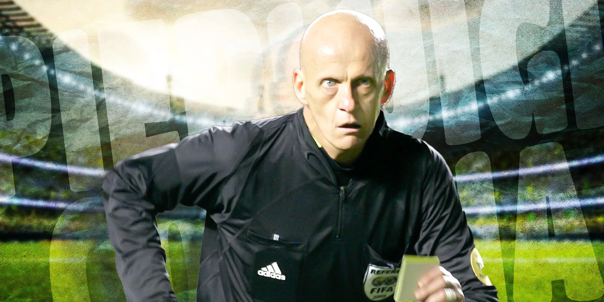 Hình ảnh biểu tượng của trọng tài Pierluigi Collina