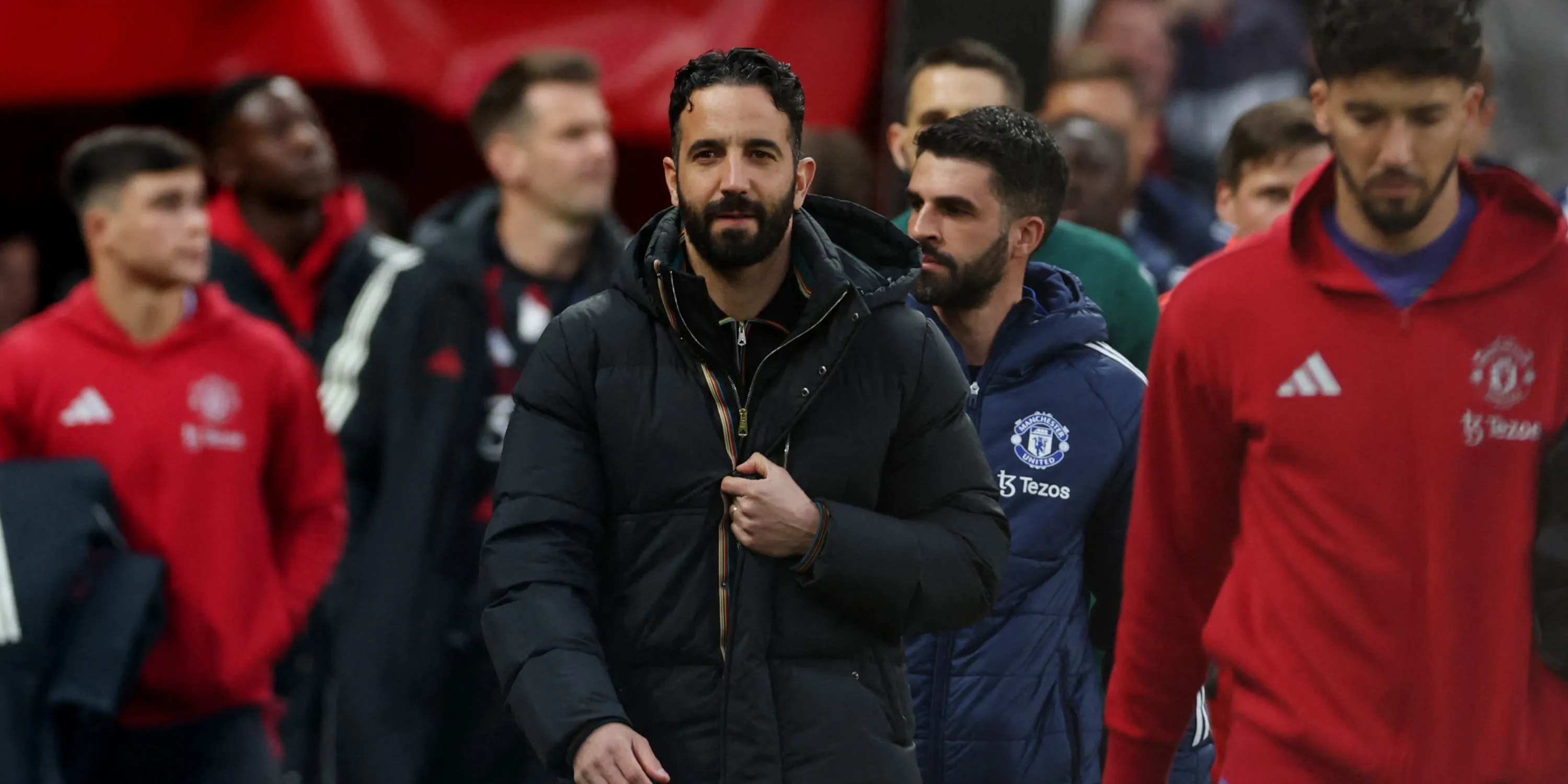 Huấn luyện viên Ruben Amorim, ảnh minh họa cho khả năng Man Utd dự Cúp C1 nếu vô địch Europa League