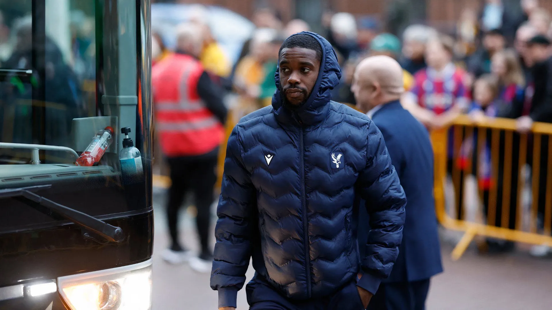 Jeffrey Schlupp thi đấu cho Crystal Palace sau khi rời Leicester
