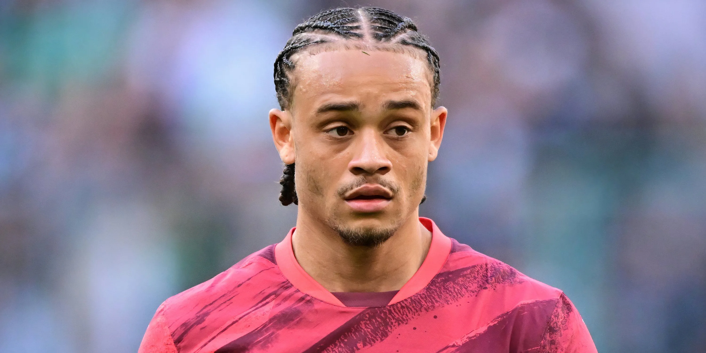 Tiền vệ Xavi Simons trong màu áo RB Leipzig thi đấu tại Bundesliga
