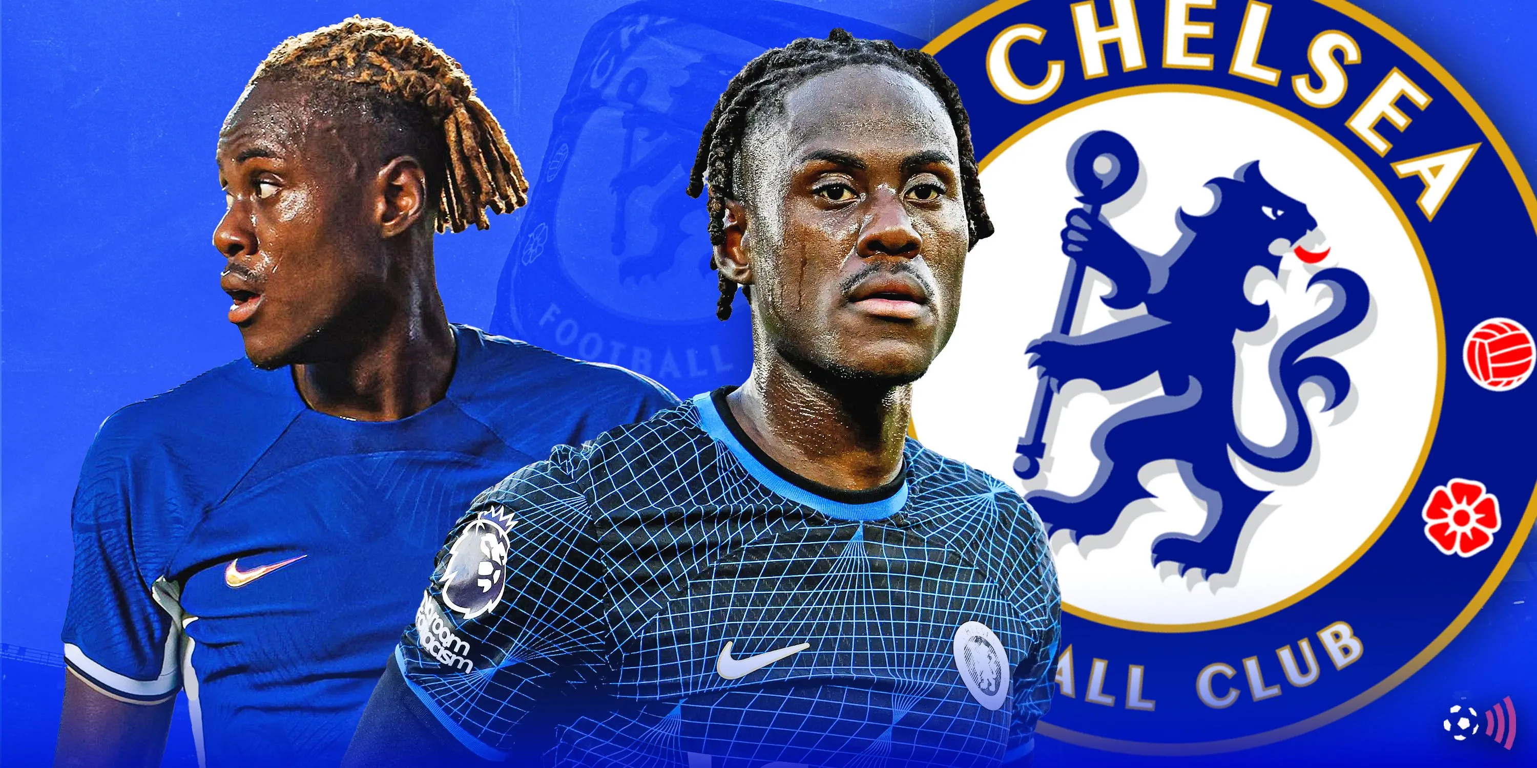 Trevoh Chalobah trong một trận đấu của Chelsea mùa giải 2024