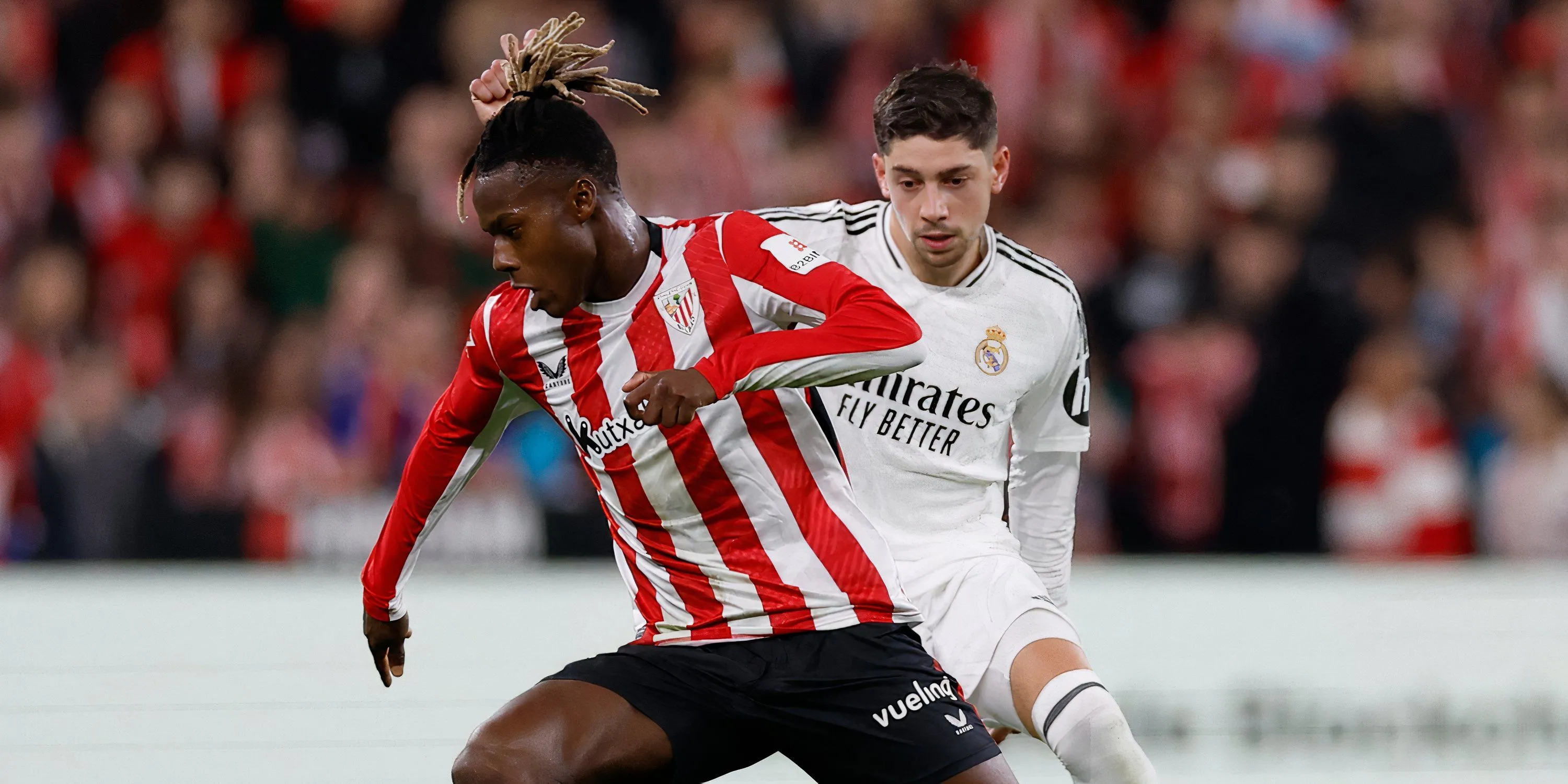 Chân dung Nico Williams trong màu áo Athletic Bilbao