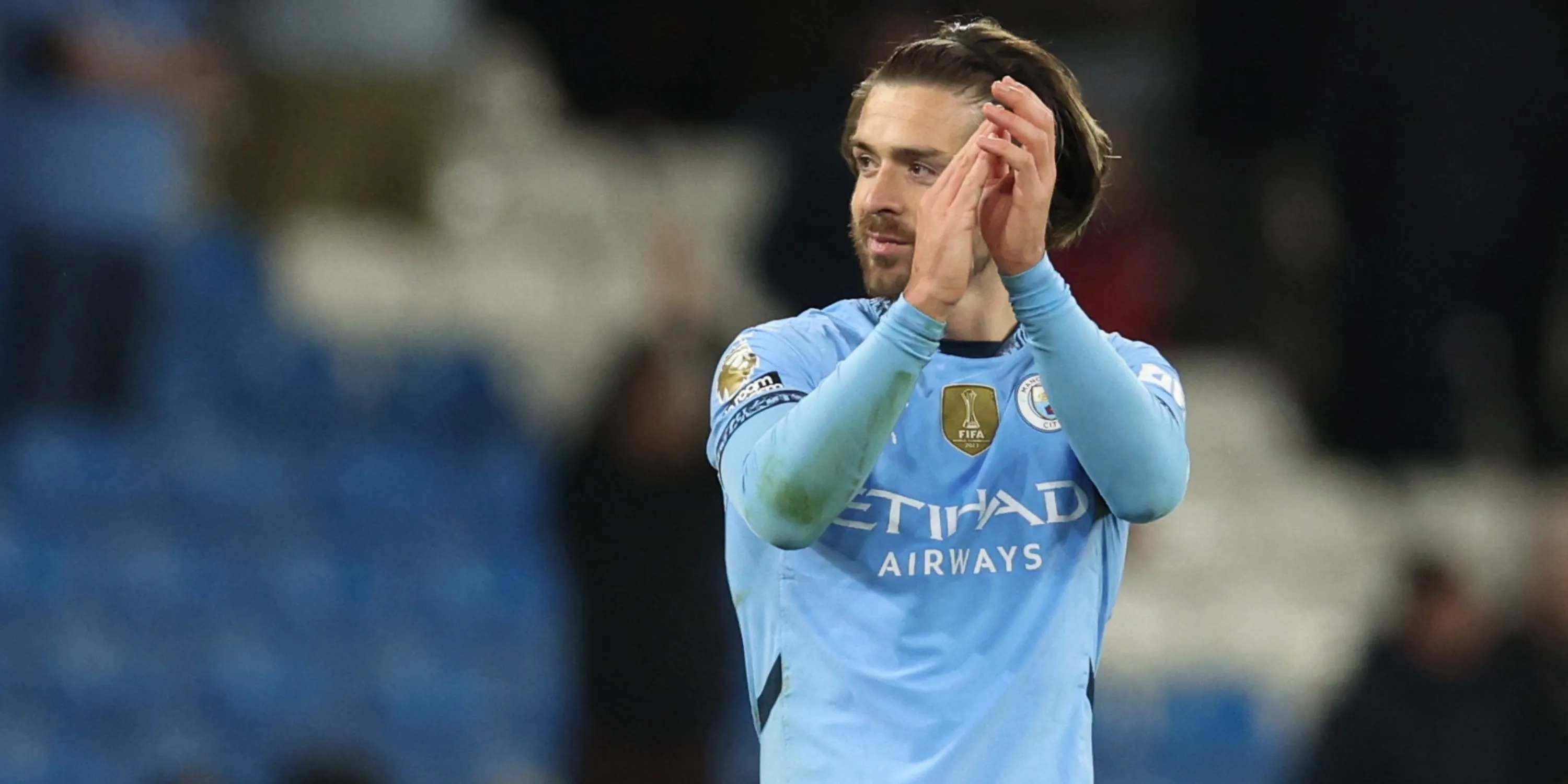 Jack Grealish trong màu áo Manchester City