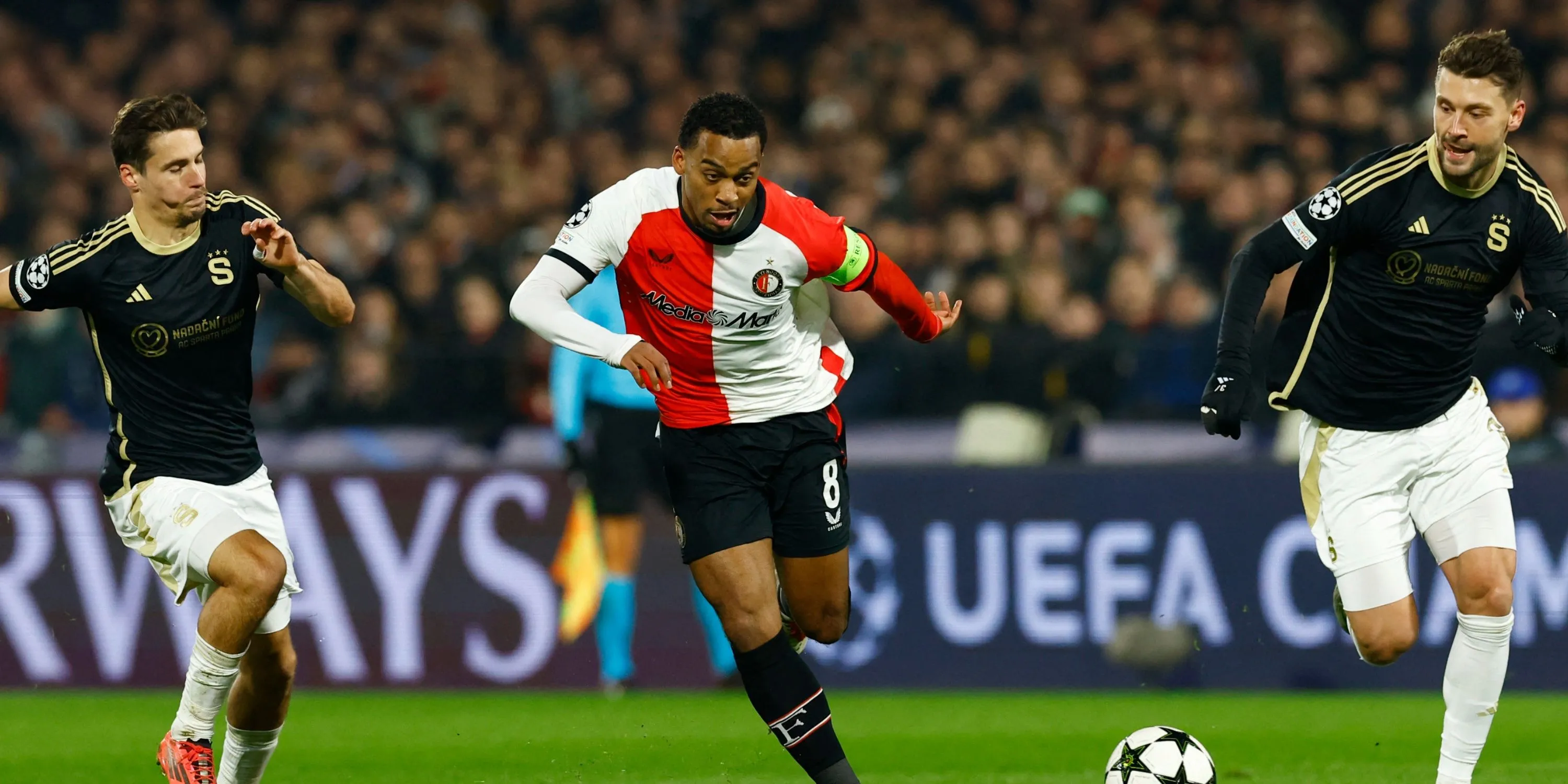 Quinten Timber trong màu áo Feyenoord tại Eredivisie