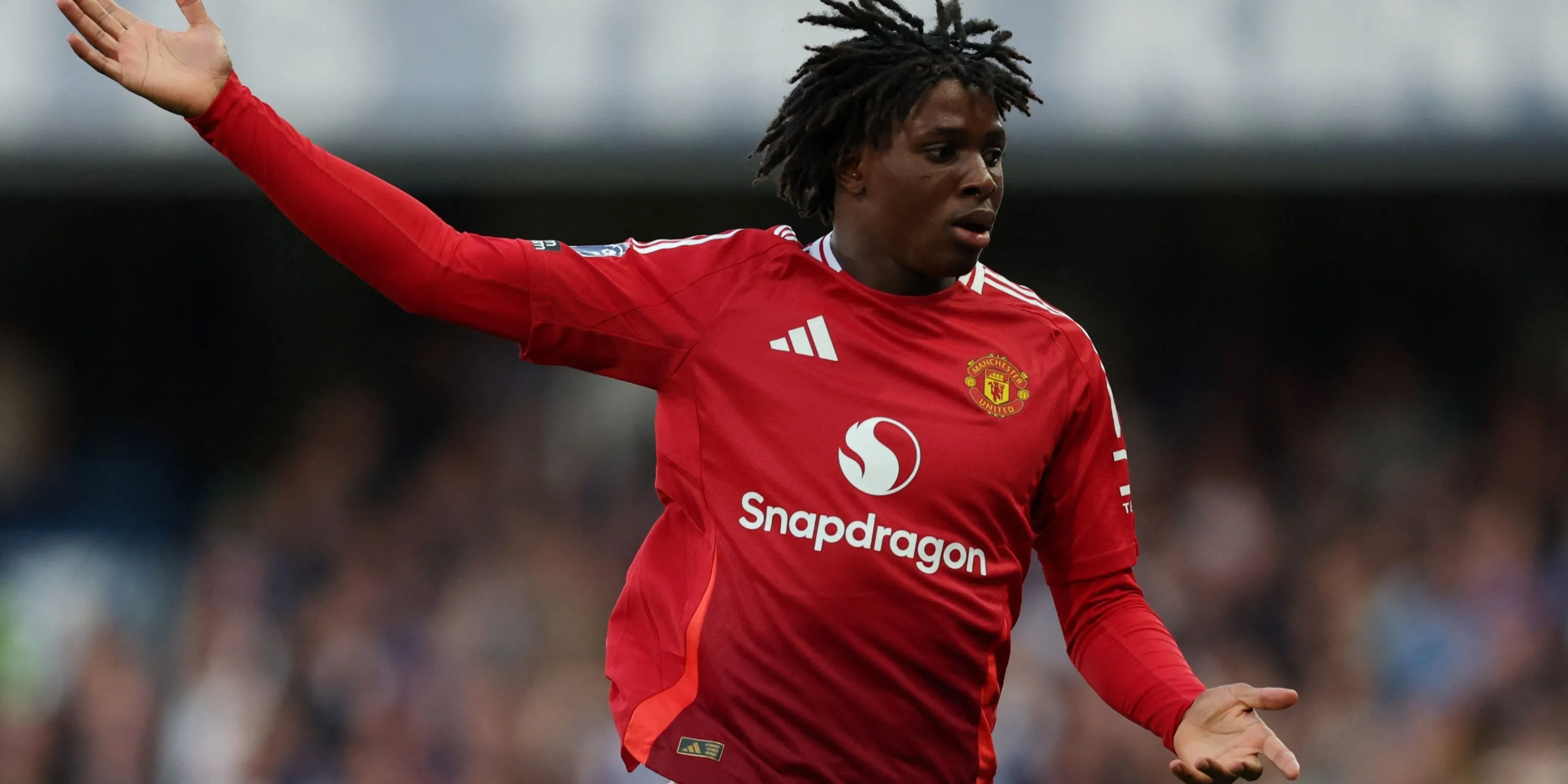Patrick Dorgu thi đấu năng nổ trong trận giao hữu của Manchester United