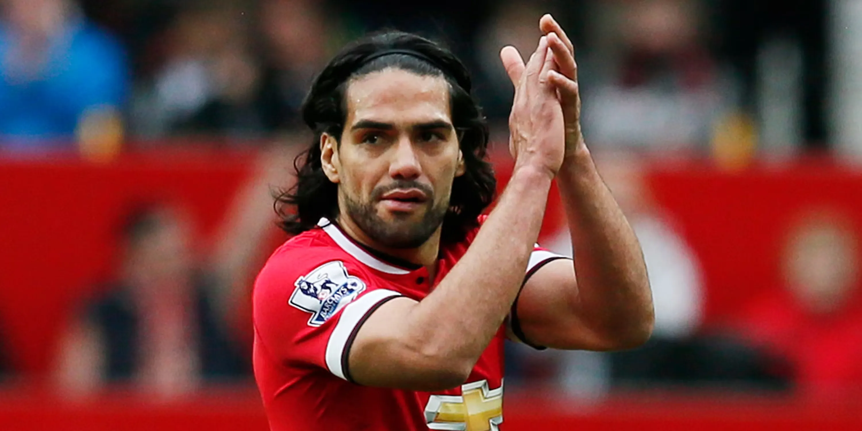 Tiền đạo Radamel Falcao trong màu áo Chelsea