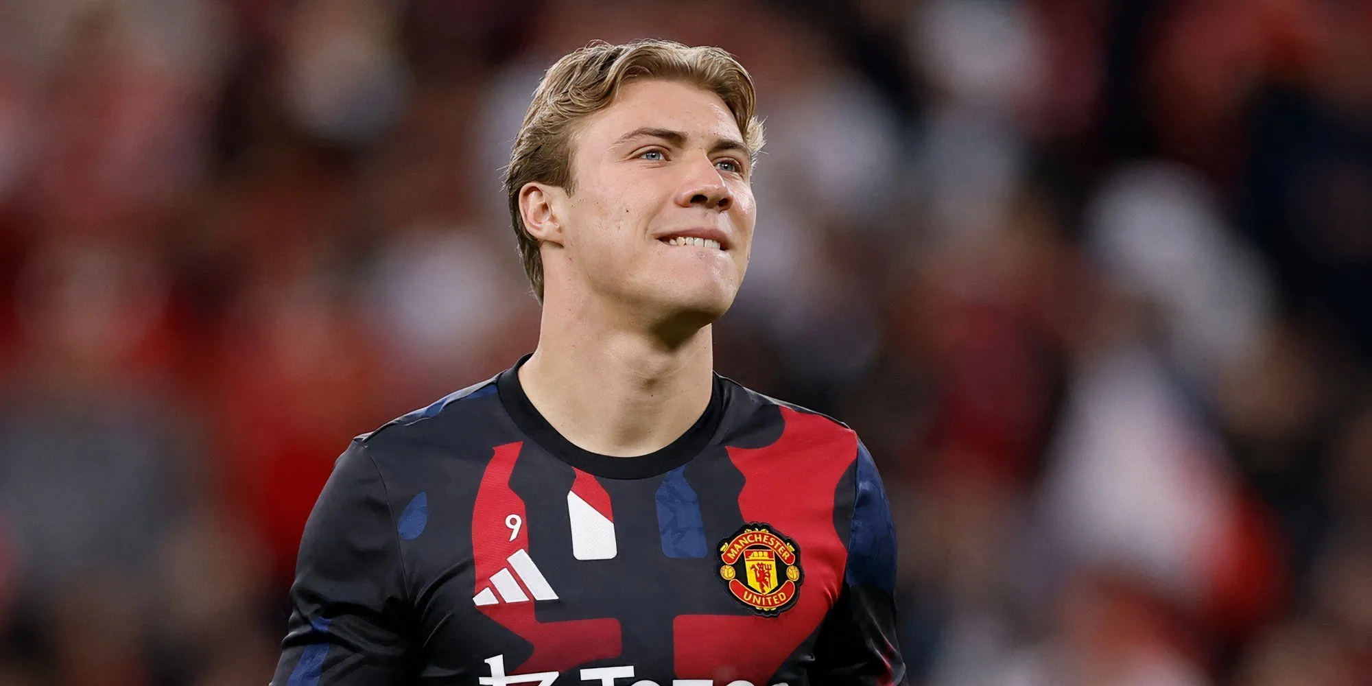 Tiền đạo Rasmus Hojlund của Manchester United sau màn trình diễn ấn tượng trước Bournemouth