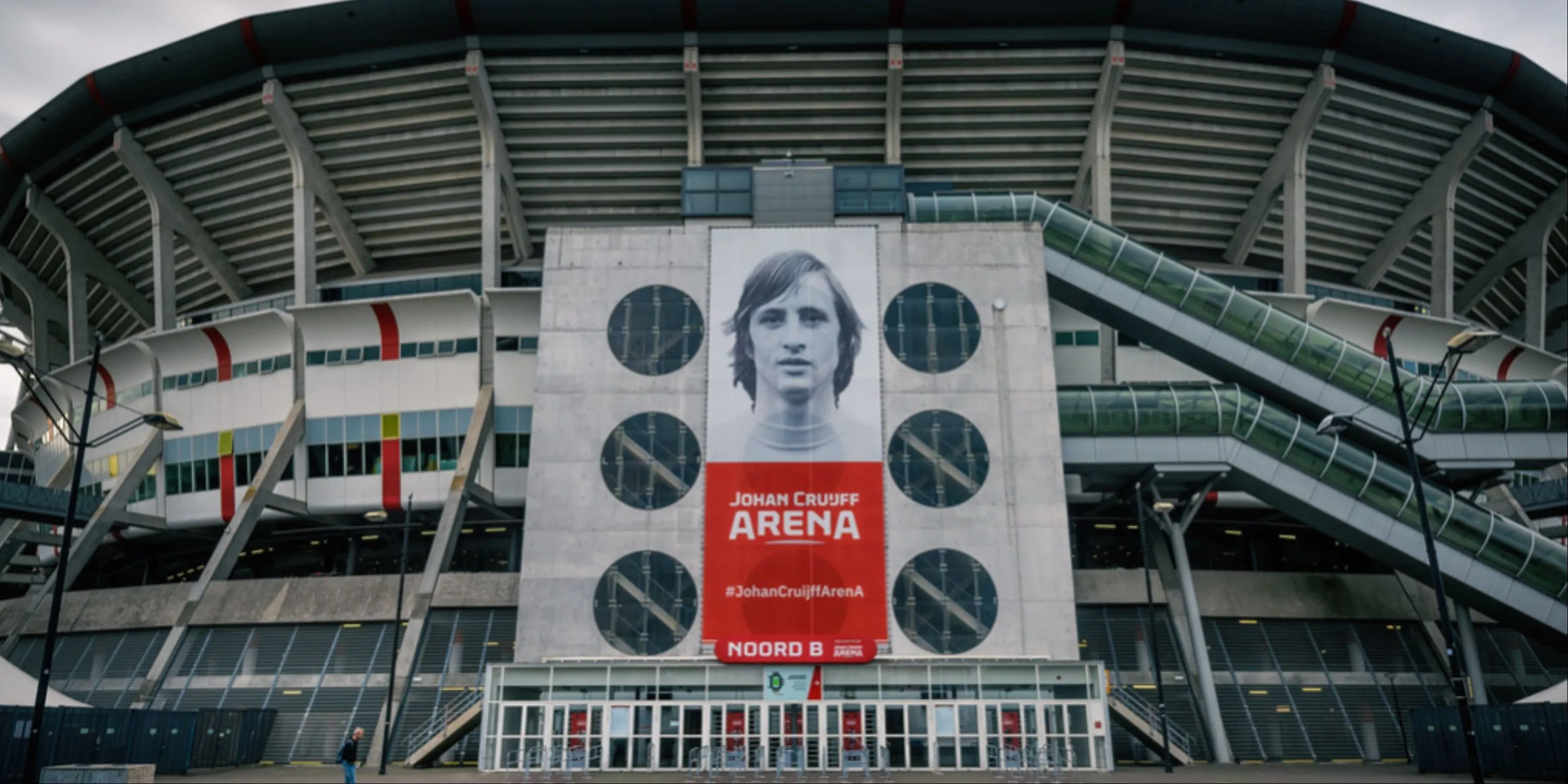 Toàn cảnh sân vận động Johan Cruyff Arena tại Amsterdam, Hà Lan.