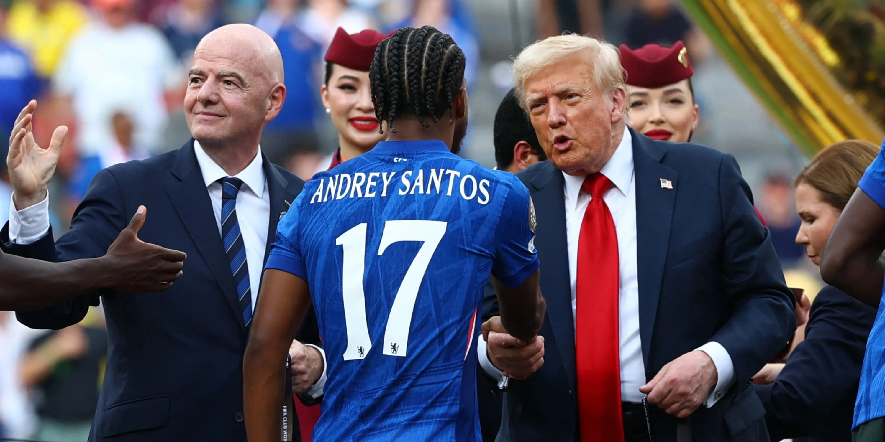 Andrey Santos trong màu áo Chelsea, mục tiêu tiềm năng của West Ham ở khu trung tuyến