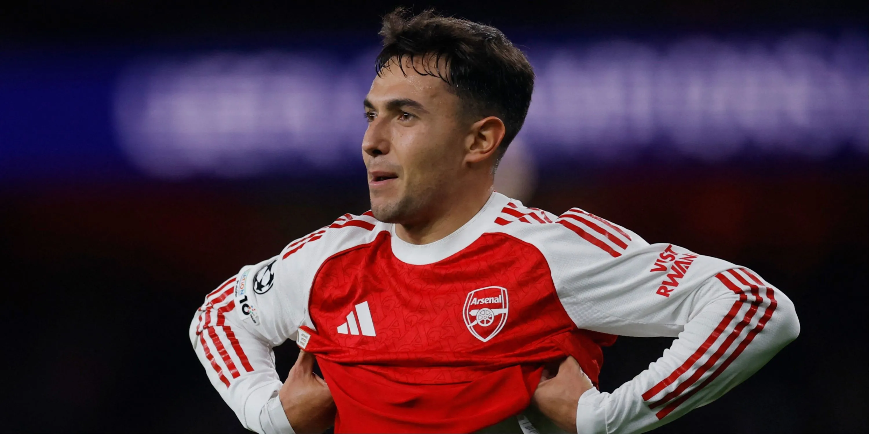 Martin Zubimendi trong màu áo Arsenal